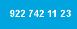 922 742 11 23 922 742 11 23
